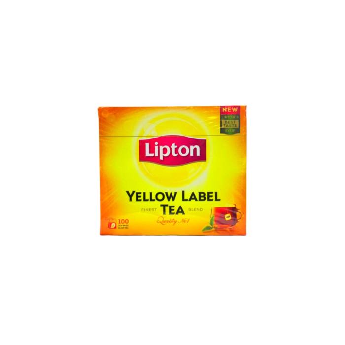 ЧАЙ ЧЕРН LIPTON YELLOW LABEL 2ГР*100ПАКЕТ