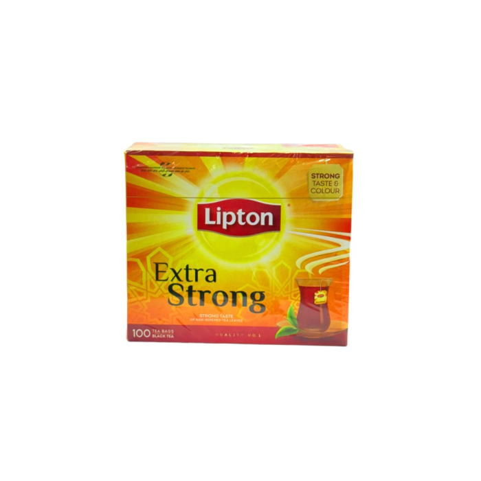 ЧАЙ ЧЕРН LIPTON EXTRA STRONG 2,2ГР*100ПАКЕТ