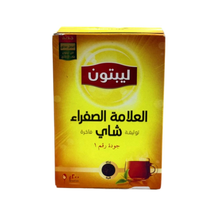 ЧАЙ ЧЕРН LIPTON YELLOW LEBEL 200ГР
