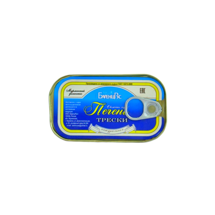 ПЕЧЕНЬ ТРЕСКИ 115ГР