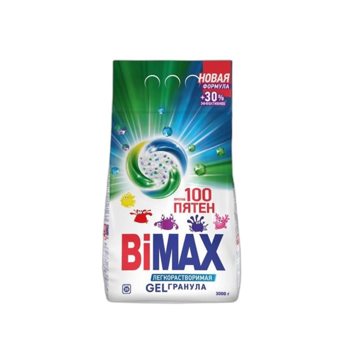 BIMAX ПОРОШОК 100 ПЯТЕН 3КГ