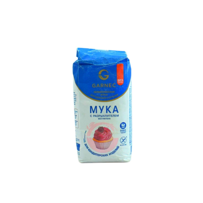 МУКА GARNEC РАЗРЫХЛИТЕЛЕМ 600ГР