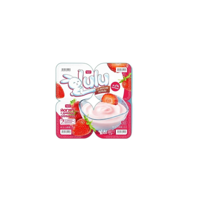 ЙОГУРТ LULU 1,5% 90ГР