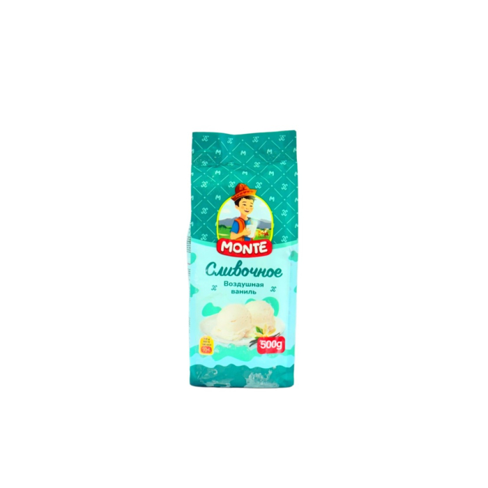 ICE CREAM MONTE VANILLA 0.5KG