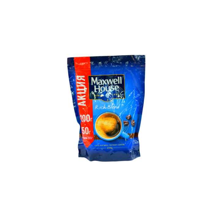 КОФЕ  MAXWELL HOUSE 250ГР