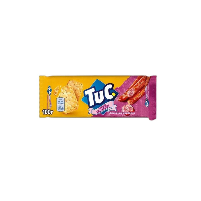 ПЕЧЕНЬЕ TUC КОЛБАСКИ 100Г