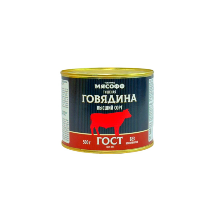 ТУШЕНКА МЯСОФФ 500ГР