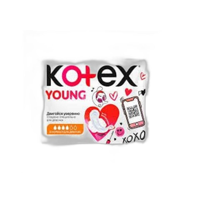 ПРОКЛАДКИ KOTEX YOUNG 8ШТ