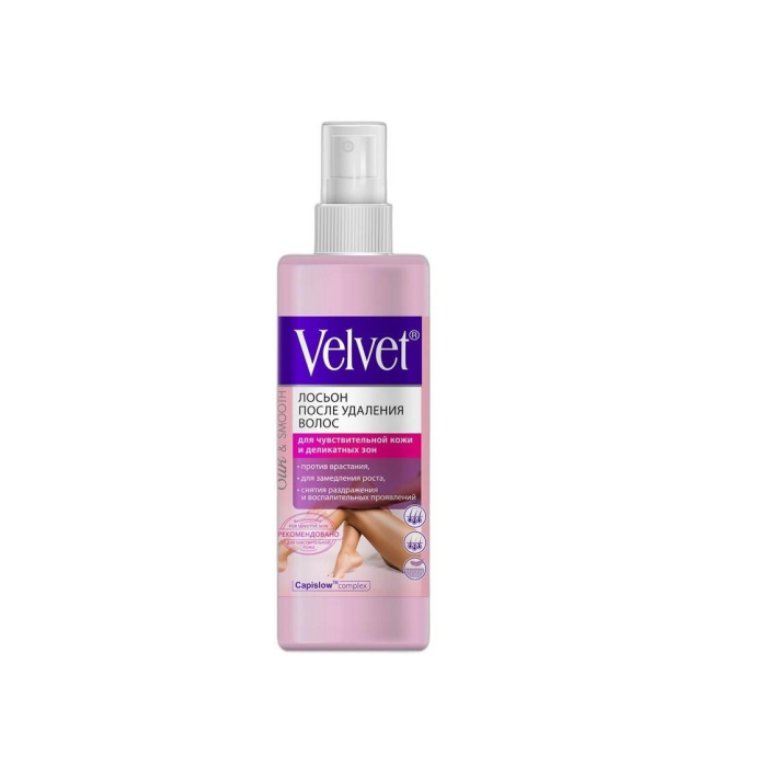 VELVET ЛОСЬОН ПОСЛЕ УДАЛЕНИЯ ВОЛОС 5В1 200МЛ
