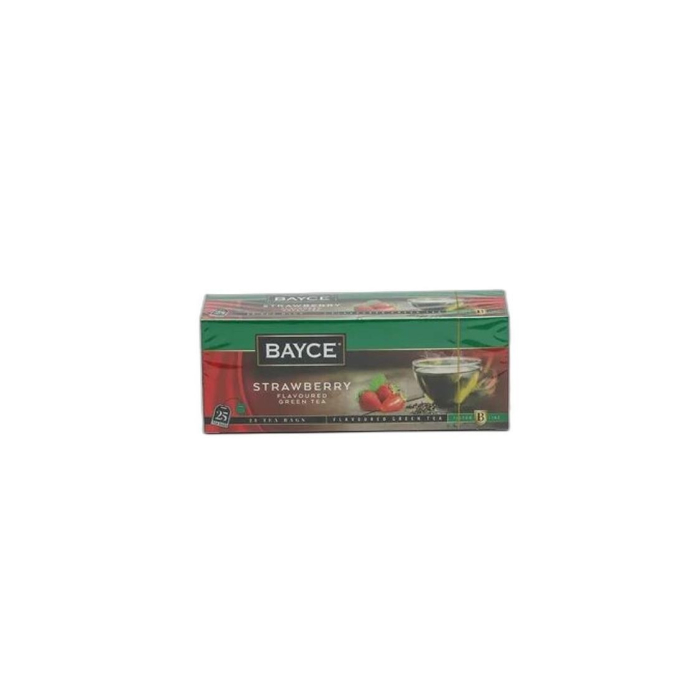 BAYCE TEA GREEN TEA КЛУБНИКА 25 ПАКЕТИК