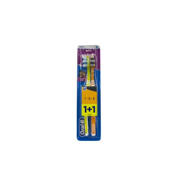 ORAL-B ЗУБ.ЩЕТКА CLASSIC 1+1