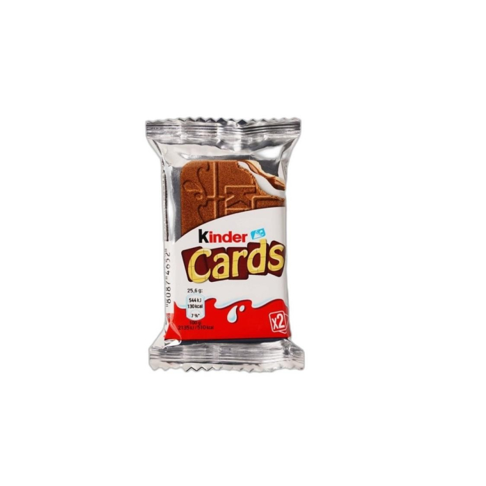 KINDER CARDS  25.6g