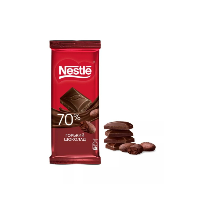 ШОК NESTLE ГОРЬКИЙ ШОКОЛАД 70% 75ГР