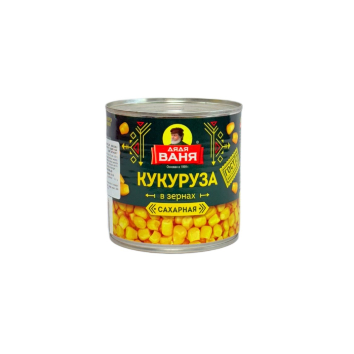 ДЯДЯ ВАНЯ КУКУРУЗА САХАРНАЯ 272г
