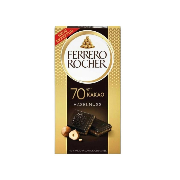 FERRERO ROCHER 70% KAKAO HASELNUS 90g