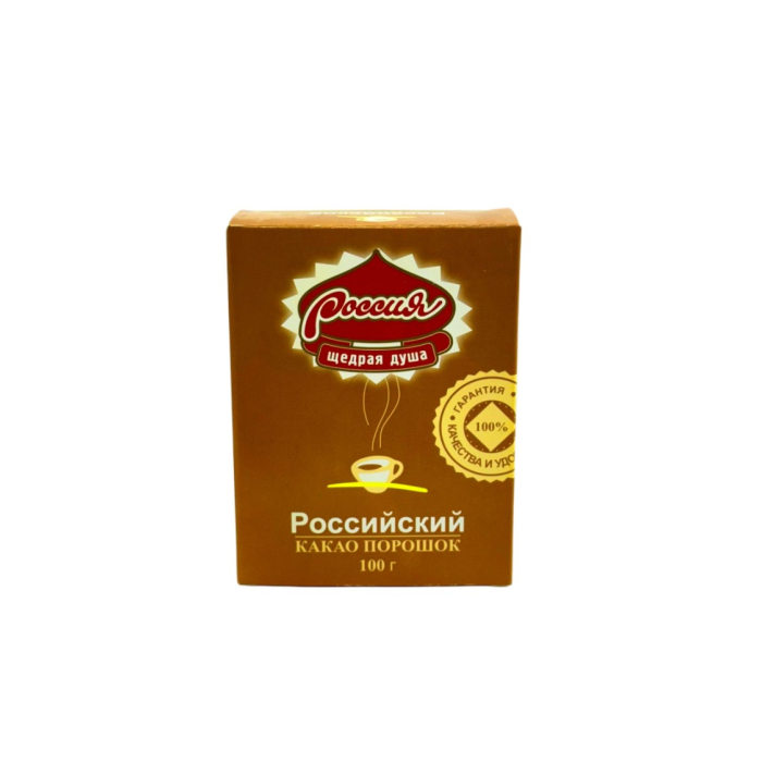КАКАО ПОРОШОК РОССИЯ 100ГР