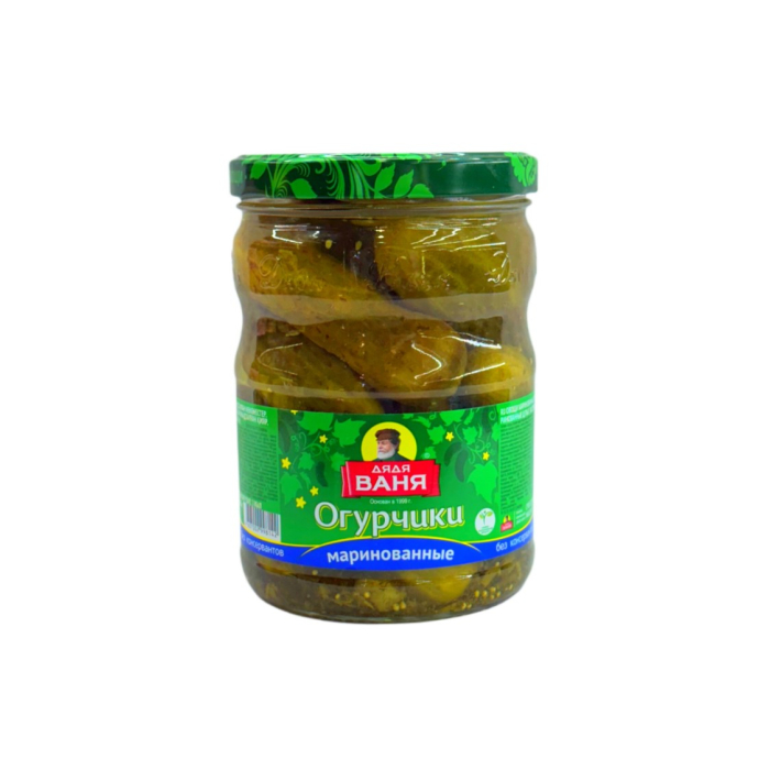 ДЯДЯ ВАНЯ ОГУРЧИКИ МАРИНОВАННЫЕ 950гр