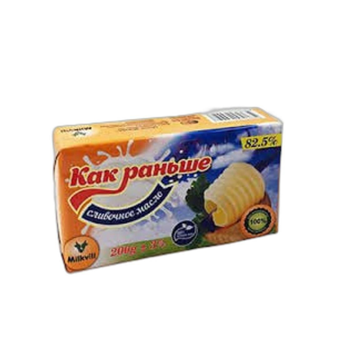 СЛИВОЧНОЕ МАСЛО КАК РАНШЕ 82,5% 200ГР