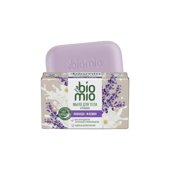 BIO MIO МЫЛО ДЛЯ ТЕЛА ЛАВАНДА ЖАСМИН 140г