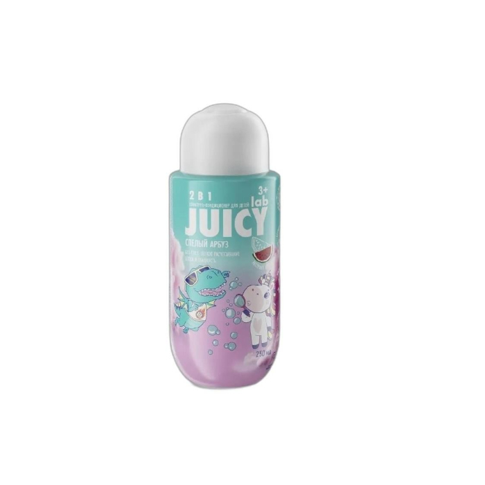 JUICY LAB 3+ ШАМПУНЬ КОН. ДЛЯ ДЕТЕЙ СПЕЛЫЙ АРБУЗ 250мл