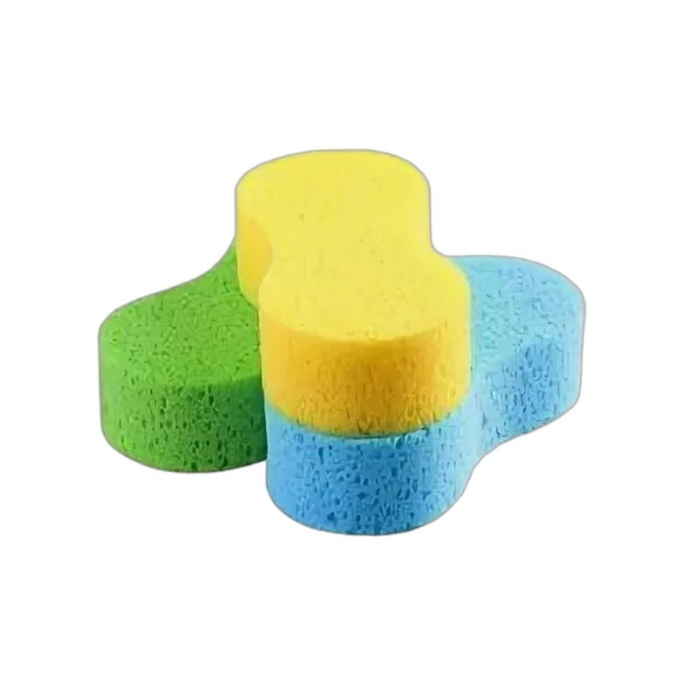 ГУБКА ПОРОЛОНОВАЯ ДЛЯ МАШИН YELLOW BLUE