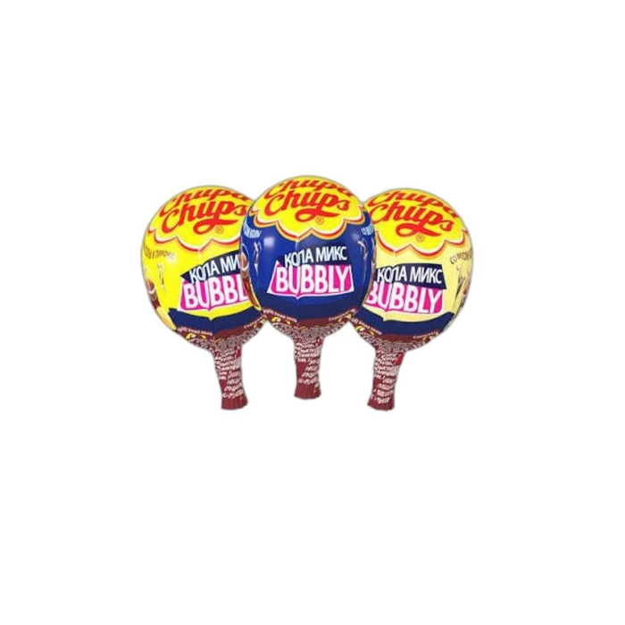 CHUPA CHUPS  BUBBLY КОЛА МИКС 17г