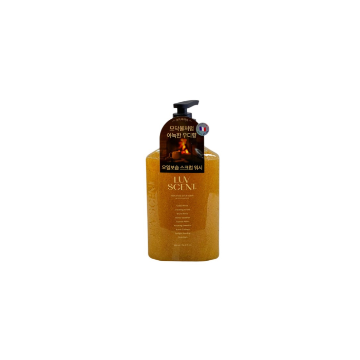 LUV SCENT COZY FIRE SKRUB WASH 500ml