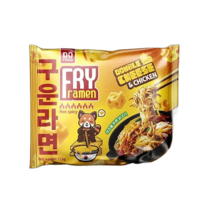 FRY RAMEN DOUBLE CHEESE & CHICKEN 113g