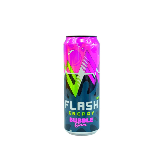 FLASH ENERGY BUBBLE GUM 0,45Л