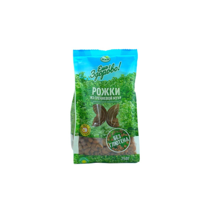 ЕШЬ ЗДОРОВО РОЖКИ ИЗ ГРЕЧНЕВОЙ МУКИ 250г