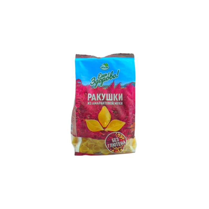 ЕШЬ ЗДОРОВО РАКУШКИ ИЗ АМАРАНТОВОЙ МУКИ 250г