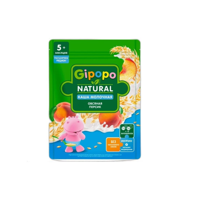 GIPOPO НАТУРАЛ КАША 200ГР