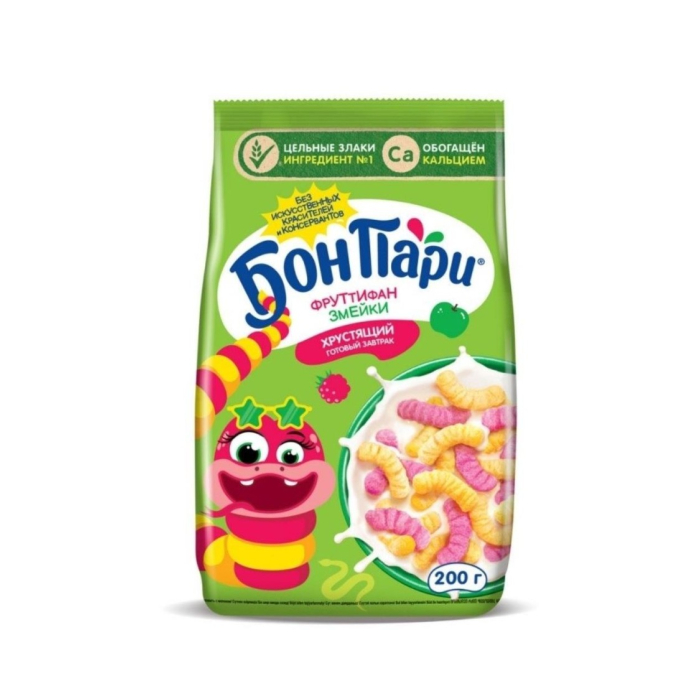 NESTLE БОНПАРИ ФРУТТИФАН ЗМЕЙКИ 200г