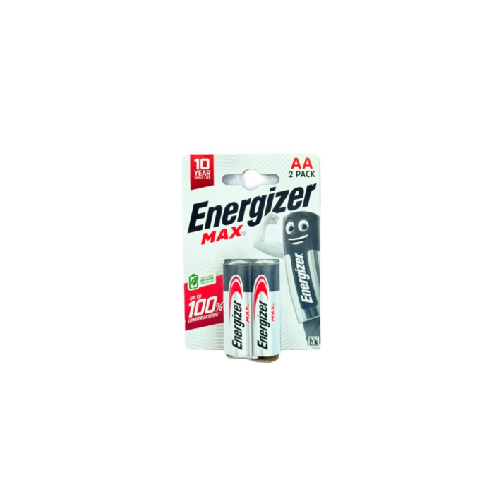 Energizer MAX 100% AA 2 pack