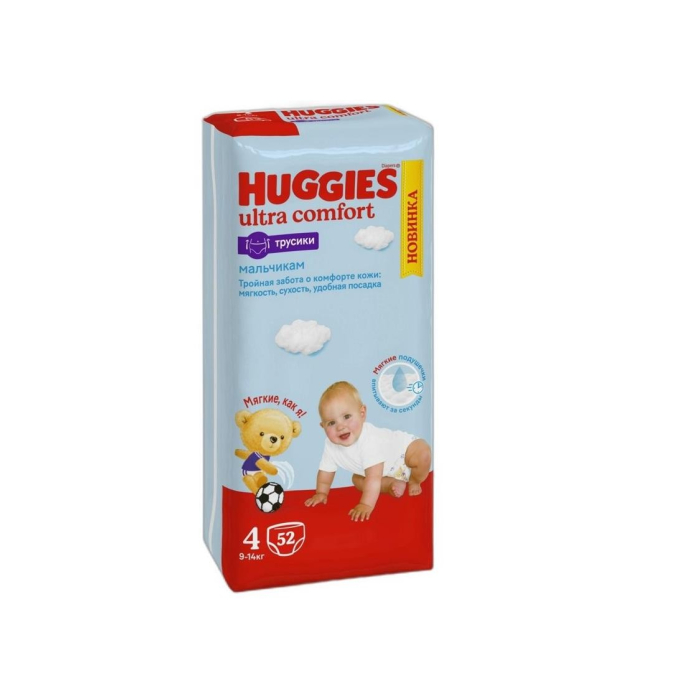 HUGGIES ULTRA COMFORT BOY РАЗМЕР 4