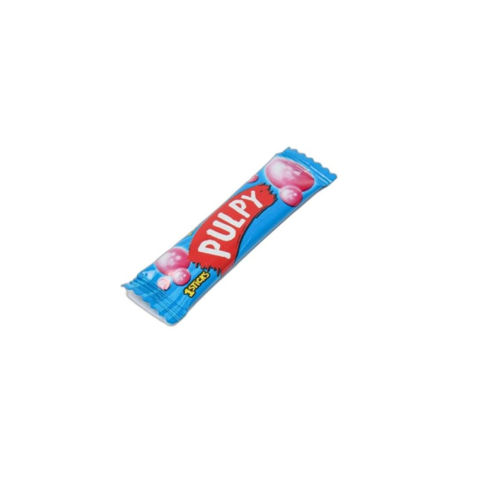 ЖЕВ РЕЗИНКА PULPY BUBBLE GUM 12ШТ