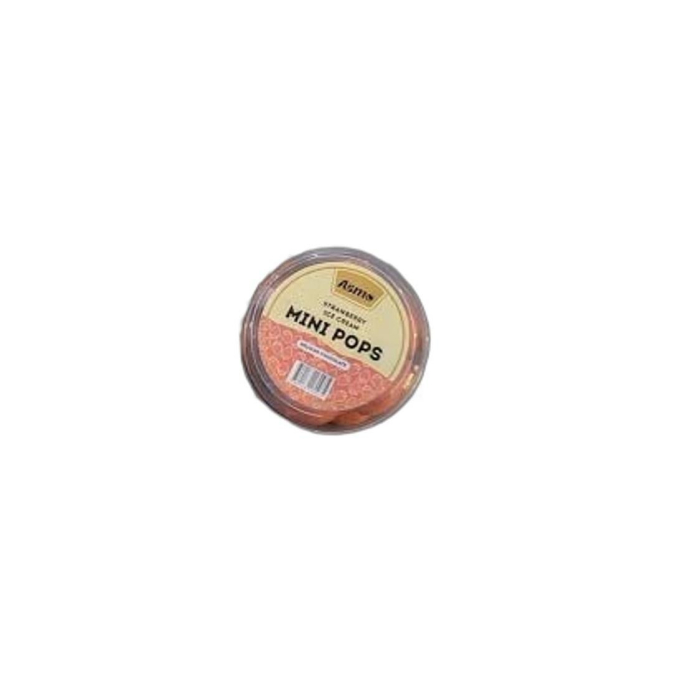 ASMO MINI POPS STRAWBERRY ICE CREAM 130ГР