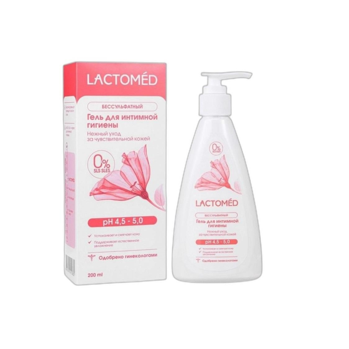ГЕЛЬ ДЛЯ ИНТ,ГИГИЕНЫ LACTOMED 200МЛ