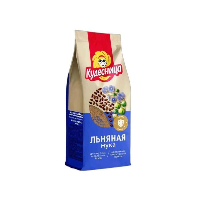 КУДЕСНИЦА ЛЬНЯНАЯ МУКА 400г