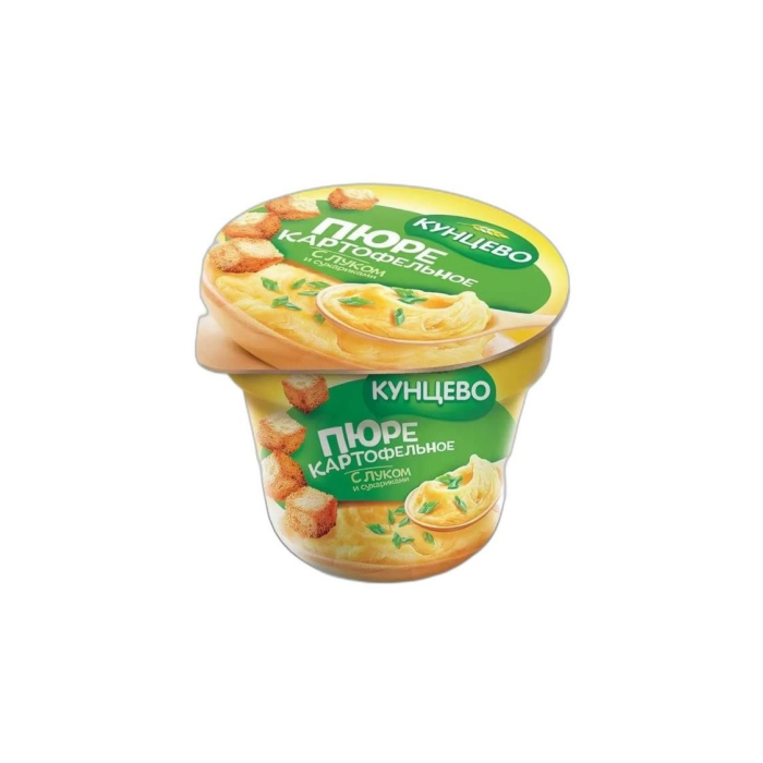 Картофельное пюре с луком и сухариками 40ГР