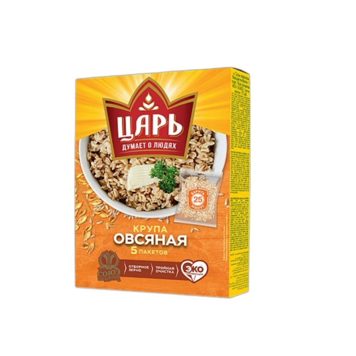 Царь Крупа овсяная 800ГР