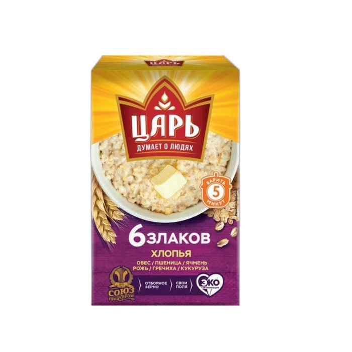 Царь 6-ти Злаков НТВ 400ГР