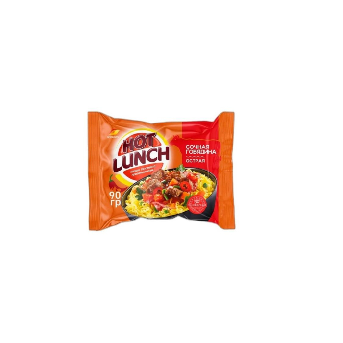 HOT LUNCH СОЧНАЯ ГОВЯДИНА ОСТРАЯ 90ГР