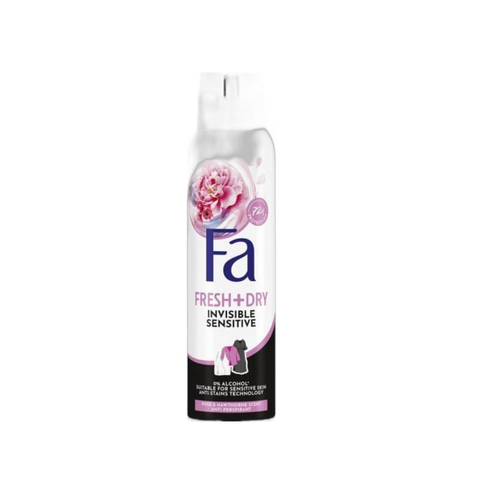 FA FRESH+DRY INVISIBLE SENSITIVE 150ml