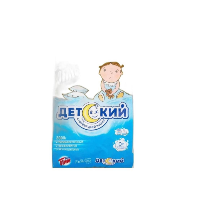 FREE TIME ДЕТСКИЙ СТИРАЛБНЫЙ ПОРОШОК  350Г