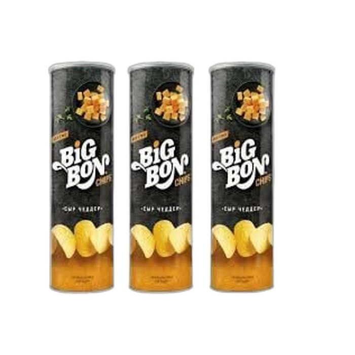 BIG BON CHIPS СЫР ЧЕДДЕР 130г