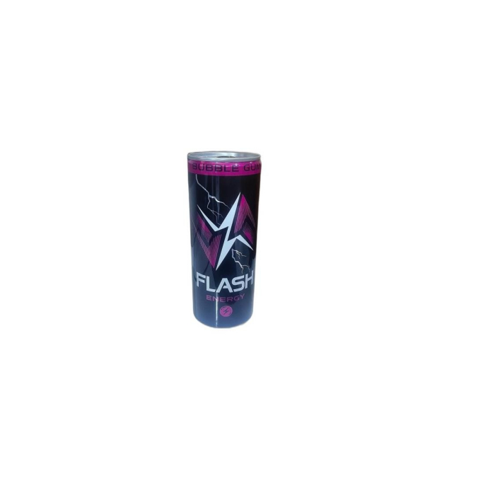 FLASH ENERGY BUBBLE GUM 0.25L
