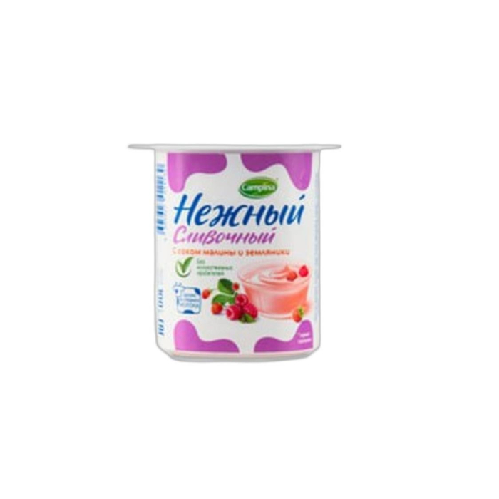 ЙОГУРТ СИВОЧНЫЙ  МАЛИНЫ И ЗЕМЛЯНИКИ  5% 100Г