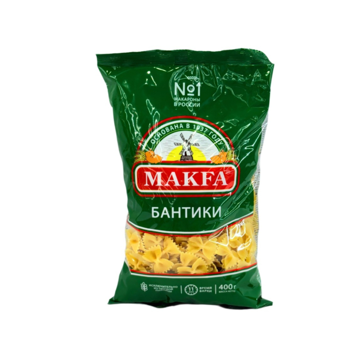 MAKFA МАКАРОН БАНТИКИ 400 ГР