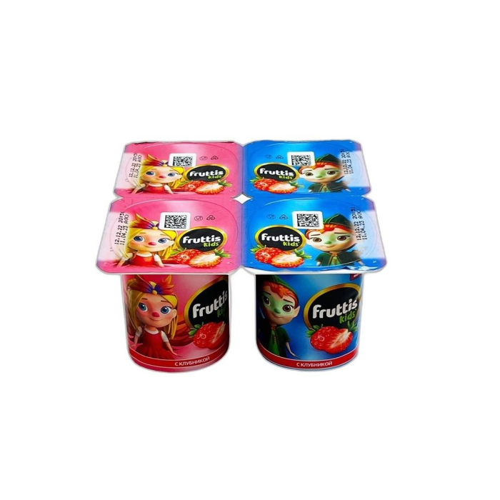 222 ИОГУРТ FRUTTIS КЛУБНИКА C  2.5% 110Г
